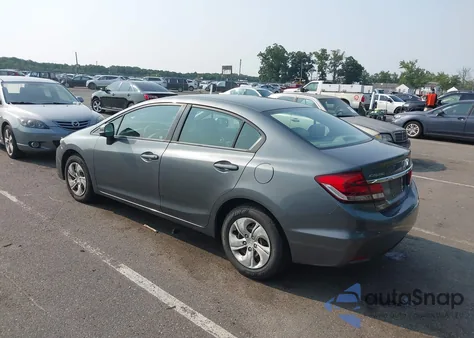 2013 Honda Civic Lx z USA, uszkodzony, nr VIN 19XFB2F52DE201219
